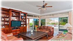 costa rica ranch, wooden staircase into the forest, gated entryway, Ocean views
