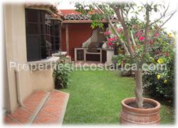 Escazu real estate, Escazu for sale, gated community, views, mountain view, security, garden, yard, 2 story, 2 level, 1581