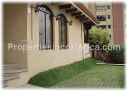 Escazu real estate, Escazu for sale, gated community, views, mountain view, security, garden, yard, 2 story, 2 level, 1581