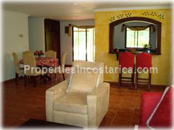 Costa Rica beach and golf, golf course, tambor, nicoya peninsula real estate, turnkey home for sale, gated community, fauna, nature, tropical, swimming pool, 1486