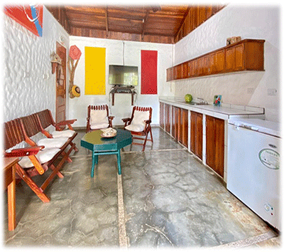 100% Beachfront Home in Playa San Miguel, Guanacaste