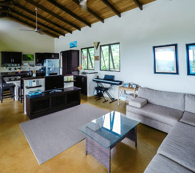 Tropical Design, Beautiful Views and Nearby River Gorge Highlight this Home