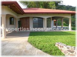 Atenas for sale, brand new, new home, pool, rancho, guest house, mountain view, peace, security, 1576