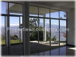  Escazu modern home, glass, large windows, privacy, security, 2 level, Escazu real estate,1673
