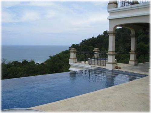 ocean view, central pacific, custom homes, beach, close to the beach, 8 bed home, infinity pool, pacific ocean views,