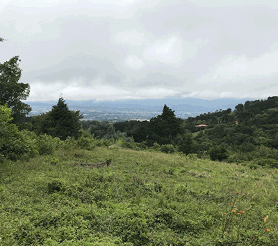     Breathtaking views from one mountain lot in Concepcion, Heredia   