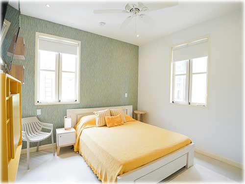 Las Catalinas home for sale, Costa Rica real estate, Paseo Miraflores property, coastal home Costa Rica, beach town living, tropical home Las Catalinas, family-friendly home Costa Rica, colorful interior design, walkable seaside community, luxury Costa Rica homes