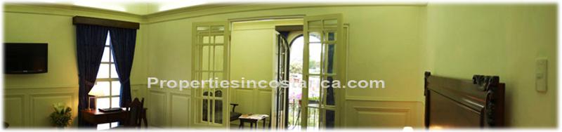 Costa Rica real estate, for sale, historic properties, hotel, boutique hotel, business, lodging, luxury, vintage, remodeled, terrace, balcony, 1889