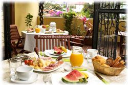 Costa Rica real estate, for sale, historic properties, hotel, boutique hotel, business, lodging, luxury, vintage, remodeled, terrace, balcony, 1889