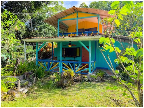 caribe, colorful home, caribbean, cahuita, income property