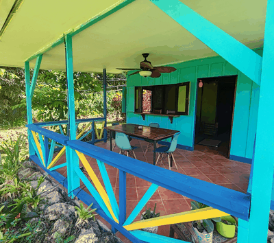 Colorful 2-Bedroom Caribbean Home for Sale in Cahuita, Costa Rica — 250m to the Beacha