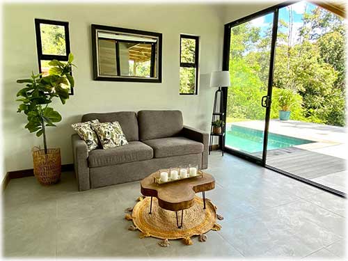 Caribbean, Punta Uva Beach, Brand new home, Puerto Viejo, fully furnished, turnkey, Paraiso, Pool, House, Community