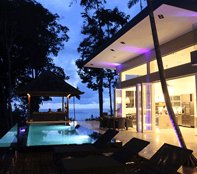 Newly Completed Contemporary Indonesian Inspired Ocean View Residence