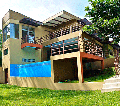 Modern Contemporary Home for sale with Private Pool and Forest Views