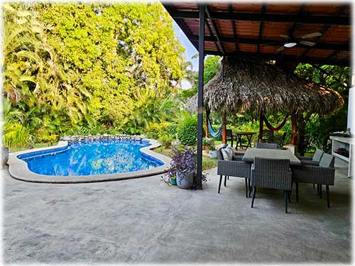 paquera, private pool, homes, beach properties, tambor