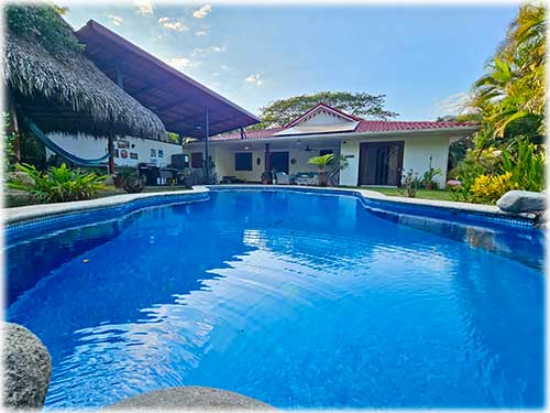 paquera, private pool, homes, beach properties, tambor