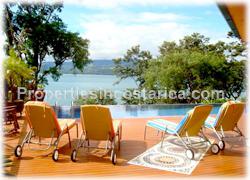 Arenal lake properties, Costa Rica lake front, lake home, lake communities, gated communities Arenal, Tilaran, infinity pool, 1573