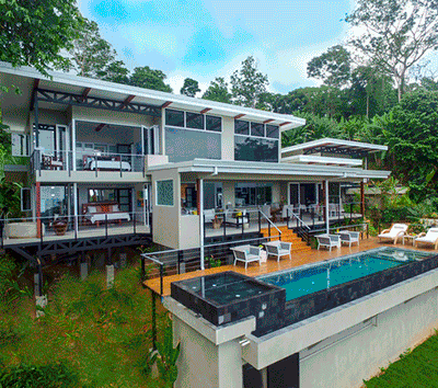 Tropical Contemporary Designer Residence with Enchanting Ocean Views
