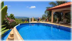 Costa Rica homes for sale, ocean view, south pacific, mountain views, swimming pool, luxury home
