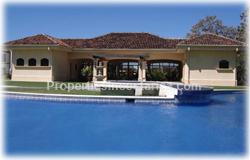 Costa Rica country home, for sale, gated community, luxurious, swimming pool, security, privacy, nature, 1497