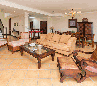 Fairway and Ocean View Penthouse Condo in Reserva Conchal