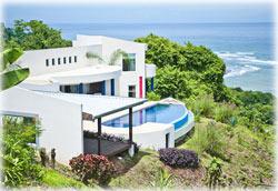 Costa Rica real estate, Malpais Costa Rica, Malpais home rentals, Malpais vacation homes, ocean view, infinity swimming pool