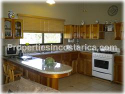 Costa Rica beach home, beach house for sale, sea side home, Punta Leona, fully furnished, garden, for building a pool