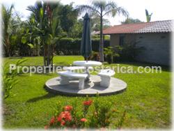 Costa Rica beach home, beach house for sale, sea side home, Punta Leona, fully furnished, garden, for building a pool