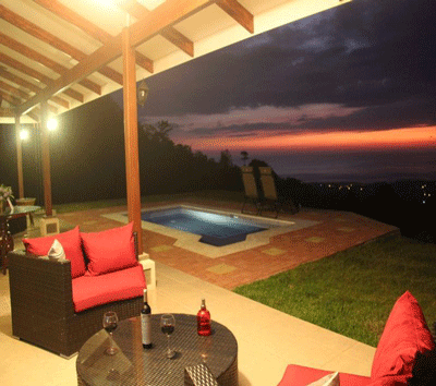 Finely Furnished House with Huge Ocean and Mountain Views