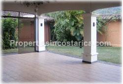 Costa Rica real estate, Santa Ana for rent, House for rent, gated community, security, location, family home, large house  