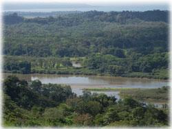 Costa Rica real estate, Golfito Costa Rica properties, ocean view land for sale, panoramic views, Golfito land for sale, river