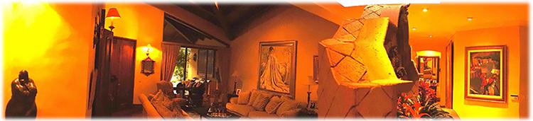 house for rent, private pool,amenities,  peaceful home, residence in Los Laureles, Escazu Home for rent, tenis court, guest house