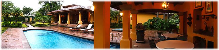 house for rent, private pool,amenities,  peaceful home, residence in Los Laureles, Escazu Home for rent, tenis court, guest house