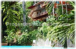 Ballena costa rica, real estate, for sale, ecolodge, pool, oceanview, investment, commercial, business, 1890