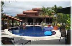 Costa Rica luxury, luxury home, for sale, helipad, pool, large, guest house, location, security, views, furnished, appliances, satellite, 1633
