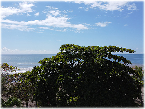 jaco, home, brand new, condo, ocean view, beach road, swimming pool, deck, tropical landscape