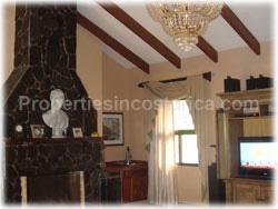 Heredia real estate, mountain properties, Heredia Costa Rica, for sale, luxury, furnished, chimney, valley view, 1815