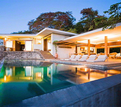 Marvel at the Beauty of this Ocean View Tropical Vacation Home in Tamarindo, Sleeps 20