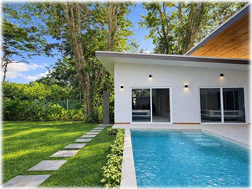 Villa for sale Puerto Viejo Costa Rica, Playa Negra real estate, Caribbean coast Costa Rica property, new construction Costa Rica, pool villa Costa Rica, owner financing Costa Rica, beach property