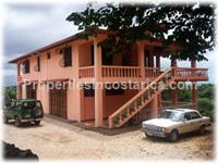 Ocean view hilltop residence with apartments in Nosara, Guanacaste.