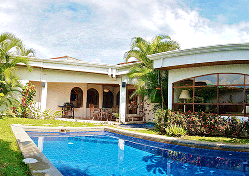 Charming 1-Story Home with Own Pool in Gated Community, So private that you could swim in the nude...