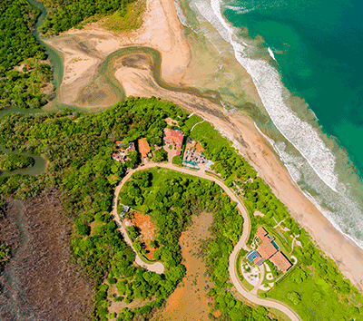Only lot available in a beachfront gated community