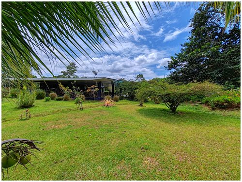 self-sufficient farm with aquaculture Costa Rica, tropical fruit orchard property Costa Rica, food production property Costa Rica,