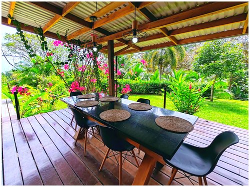 Ocean view home Cahuita, Cahuita property for sale, Costa Rica Caribbean real estate, walk to beach Costa Rica, hardwood home Costa Rica, gated community Cahuita, Costa Rica investment property, beach
