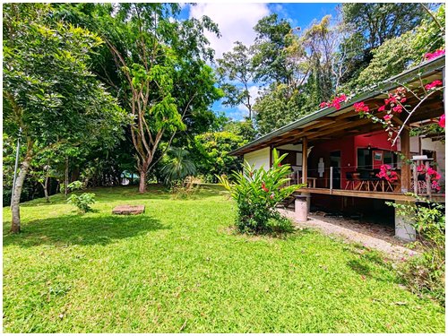 Ocean view home Cahuita, Cahuita property for sale, Costa Rica Caribbean real estate, walk to beach Costa Rica, hardwood home Costa Rica, gated community Cahuita, Costa Rica investment property, beach