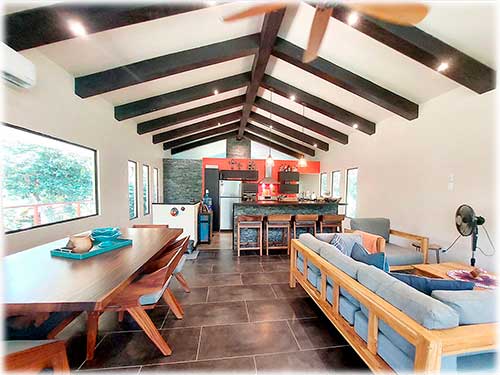 Cahuita real estate, Costa Rica Caribbean coast property, home for sale near Cahuita, Costa Rica pool home, vacation rental property Costa Rica, investment property Caribbean Costa Rica, two-story hom
