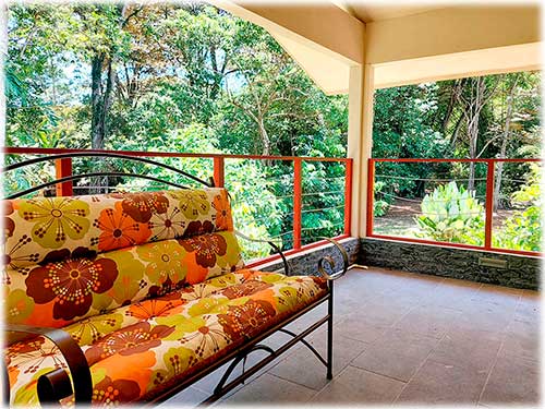 Cahuita real estate, Costa Rica Caribbean coast property, home for sale near Cahuita, Costa Rica pool home, vacation rental property Costa Rica, investment property Caribbean Costa Rica, two-story hom
