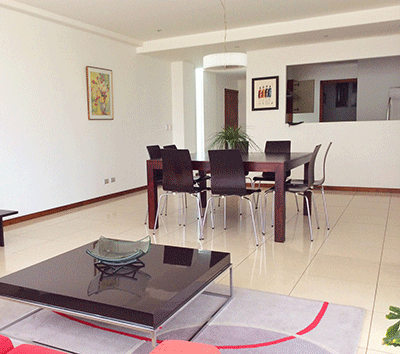 Furnished 3 Bedrooms Apartment in Escazu