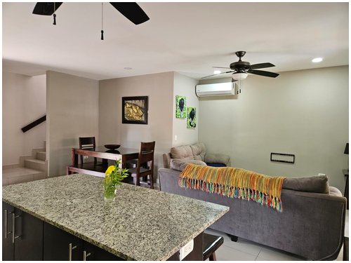 private pool, open concept, golf community, paquera, nicoya peninsula