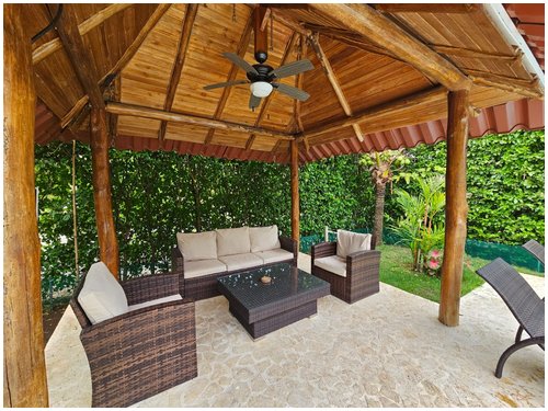 private pool, open concept, golf community, paquera, nicoya peninsula
